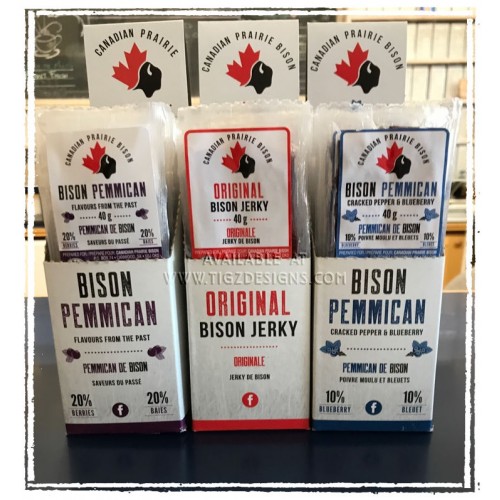 Canadian Prairie Bison Pemmican & Jerky